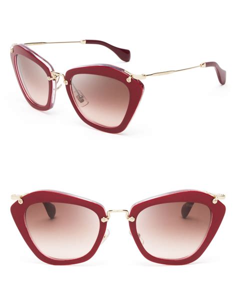 miu miu sunglasses cat eye glitter|miu miu sunglasses price.